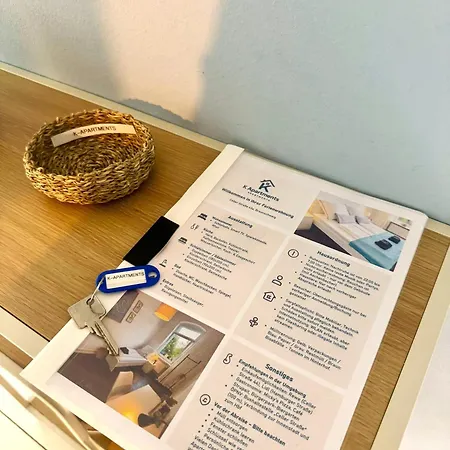 K-apartments Monteurwohnung 2 Schlafzimmer Wlan Parkplatz 60m2 1-5 Personen Braunschweig