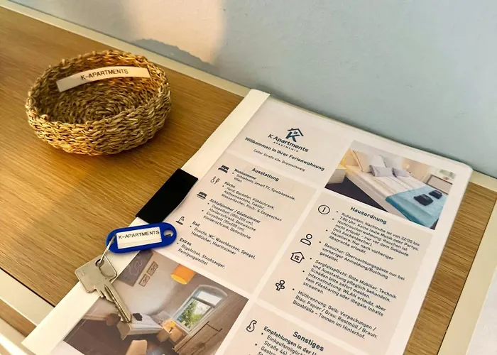 K-apartments Monteurwohnung 2 Schlafzimmer Wlan Parkplatz 60m2 1-5 Personen Braunschweig